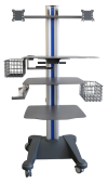 weiko mr1 - přístrojový stolek pro ergostik, zátěžové EKG a canopy